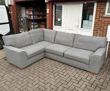 NEXT ‘Large’ Michigan Pebble Grey Woven L Shape ?️ DELIVERY AVAILABLE