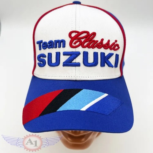 Suzuki team motorcycle cap - motorcycle,