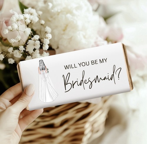 Bridesmaid personalised - bridesmaid,