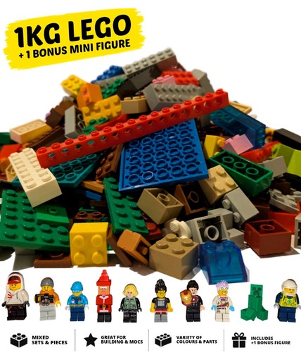 1kg lego bulk - lego, genuine