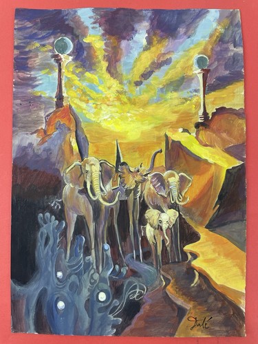 Salvador dali - salvador, (handmade)