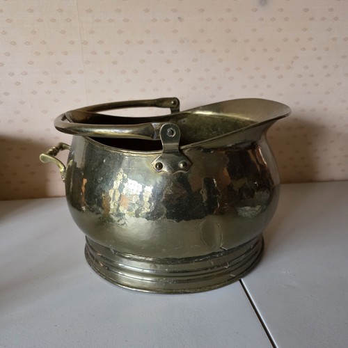 Antique brass coal - antique,