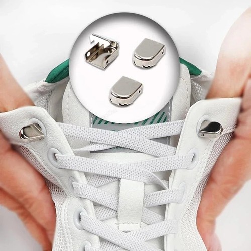 Tie elastic shoe - no,