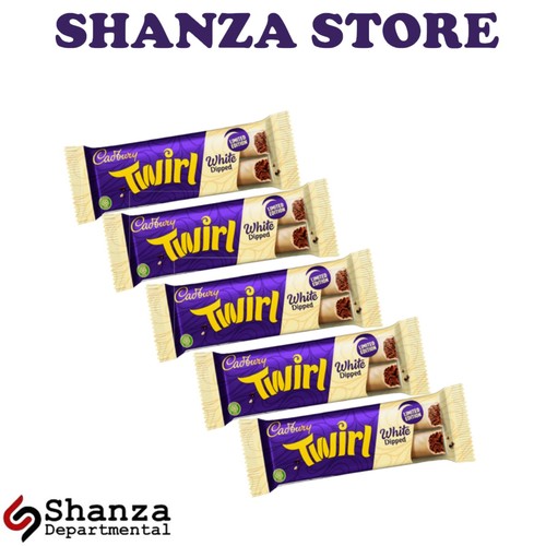 Cadbury twirl white dipped - cadbury,