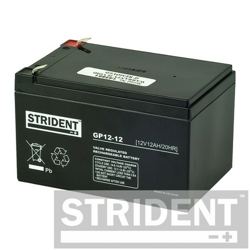 Pair strident 12ah 12v - strident,