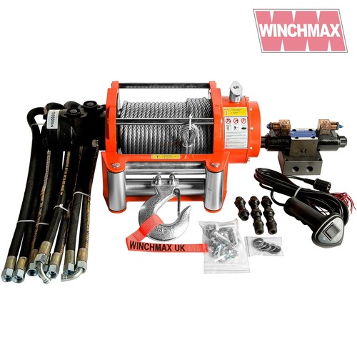 Hydraulic winch 10000 - hydraulic, lb