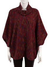 NEW ITALIAN BURGUNDY COWL NECK