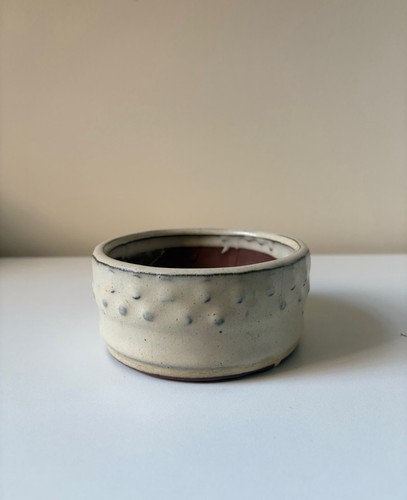 Handmade ceramic bonsai pot - handmade,
