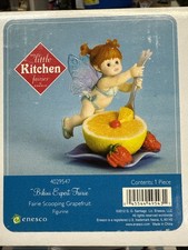 My Little Kitchen Fairies Bikini Expert Fairie Figurine With Box 2012 Grapefruit
