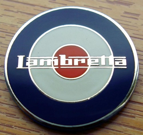Scooter mod badge lambretta - -,