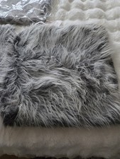 Fake Fur Grey Mix Cushion
