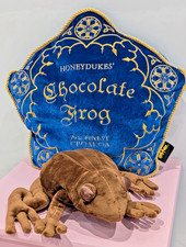 Harry Potter Chocolate Frog Plush & Pillow The Noble Collection