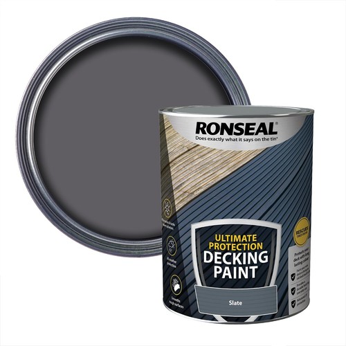 Ronseal decking paint - decking, exterior