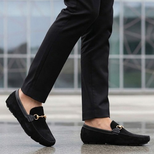 Men luxury slip - men, seude