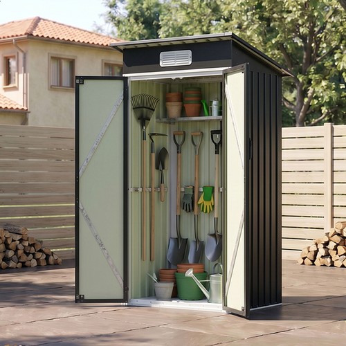 3x2ft metal garden shed - metal,