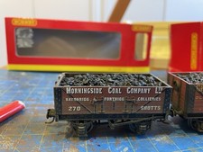 Open Wagons With Coal Load