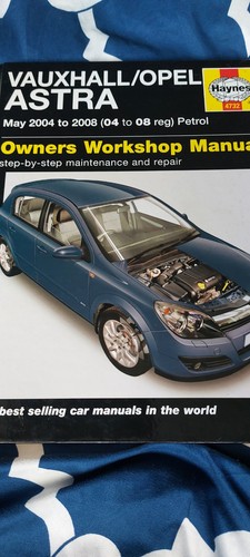 Haynes vauxhall astra workshop - vauxhall,