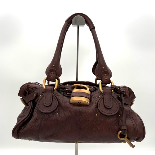 Chloe paddington leather brown - paddington,