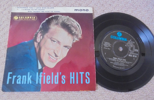 Frank ifield hit vinyl - 7",