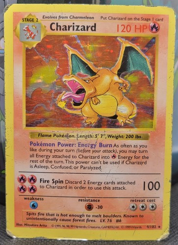 Charizard 102 base - charizard, set