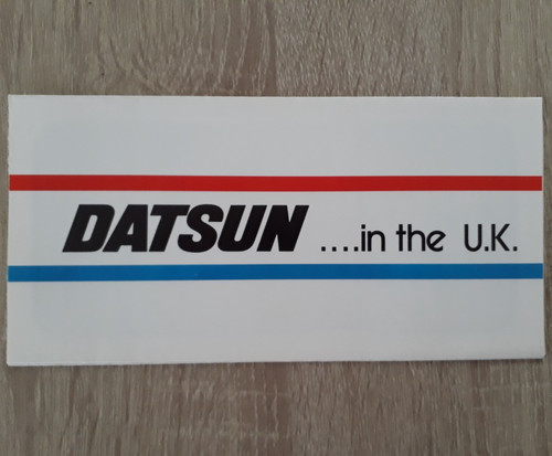 Datsun range brochure - c.1976,