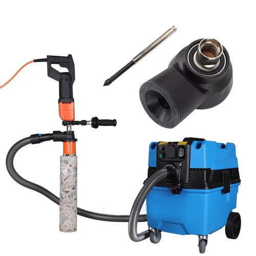 Dry drilling dust - dust, collector