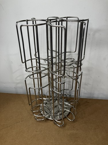 Rotating chrome tower stand - rotating,