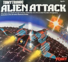 TOMY - TOMYTRONIC - ALIEN ATTACK - 1982 ELECTRONIC GAME - BRAND NEW - SEALED BOX