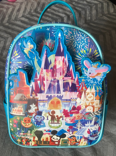 Loungefly disney parks castle - disney,