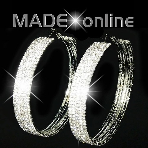 Big hoop earrings - hoop, large