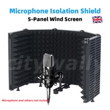 Panel microphone isolation - 5-panel,