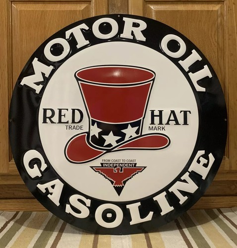 Red hat motor oil - motor, gasoline