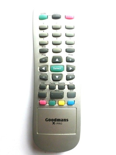 Goodmans freeview box remote - freeview,