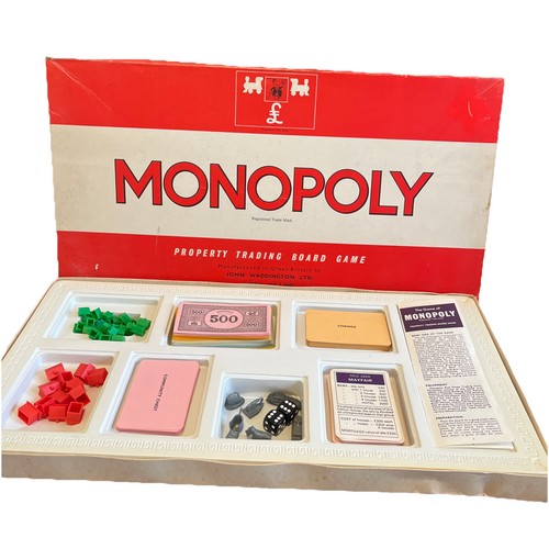 Monopoly vintage red box - red,