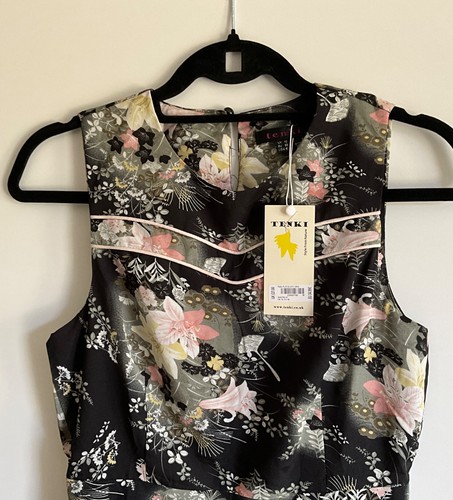 Tenki floral print dress - dress, size