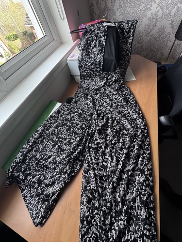 Next black silver sequin - black, &