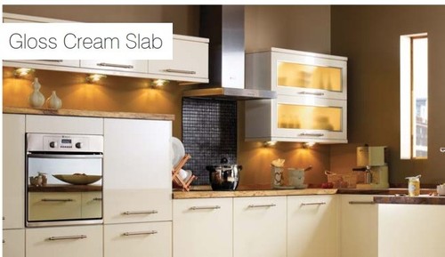 Santini gloss cream slab - b&q,