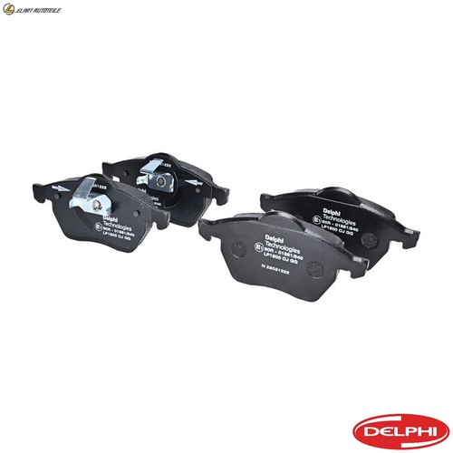 Brake pad set - pad, disc