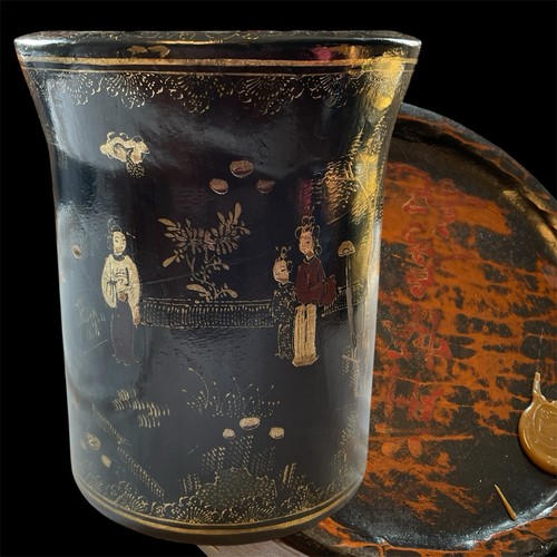 Antique chinese black lacquer - chinese,