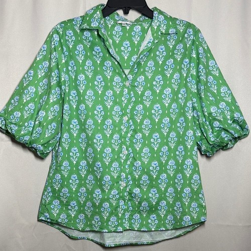 Patty kim morgan top green - top,