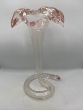 Art Glass Lilly Trumpet Hand