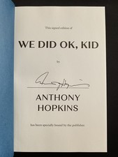 SIR ANTHONY HOPKINS - We Did