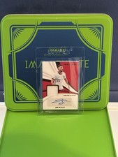 24-25 Immaculate Memorabilia Autographs Joe Scally /25
