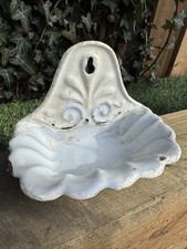 Vintage Cast Iron Shell Wall