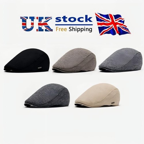 Mens flat cap newsboy hat - cap,
