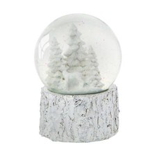 Snow Globes Musical for Christmas Battery LED Lights & Wind Up & Play Celebright