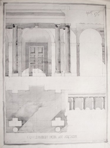 Original architectural drawing - original,