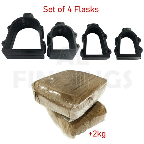 Traditional sand casting flask - sand,