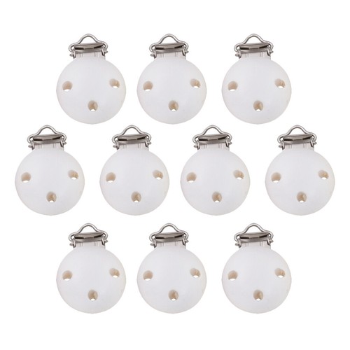 10pcs round wooden - 10pcs, soother