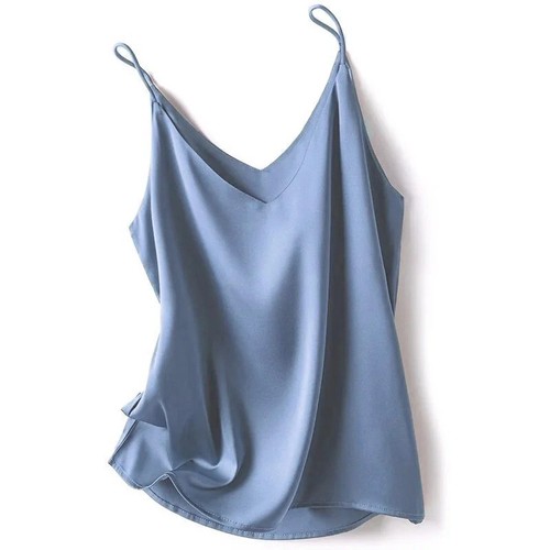 Women satin silk camisole tank - women,